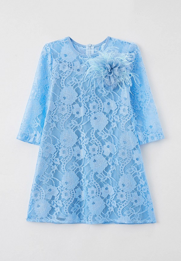 Платья для девочки Minavla цвет голубой  Фото 4