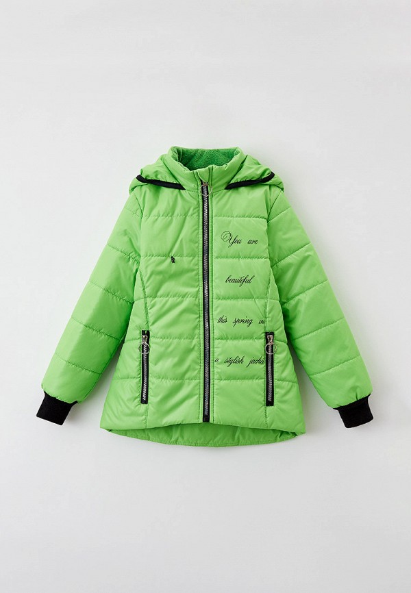 Куртка для девочки утепленная Артус цвет зеленый 