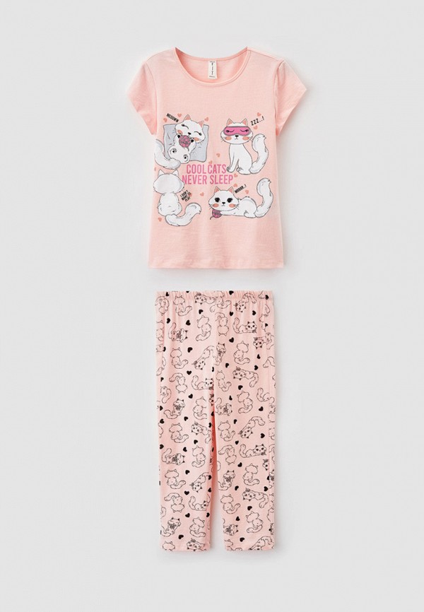 Пижама для девочки DeFacto цвет розовый 