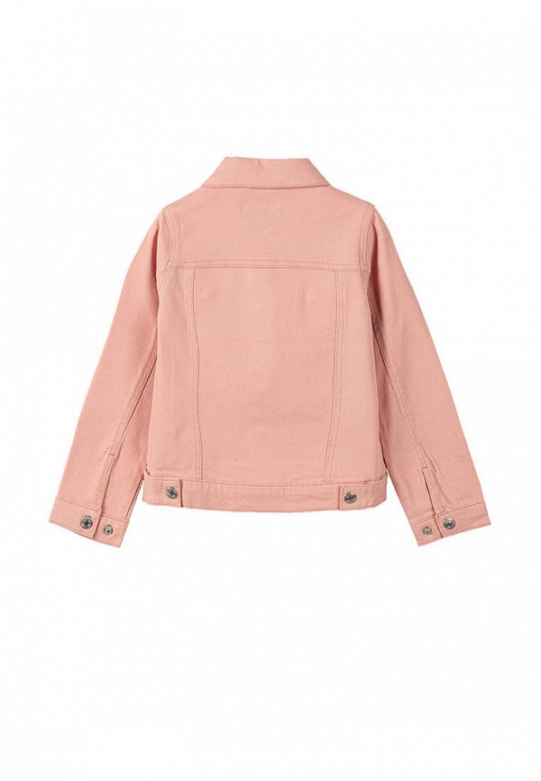 Куртка для девочки джинсовая 5.10.15 цвет розовый  Фото 2