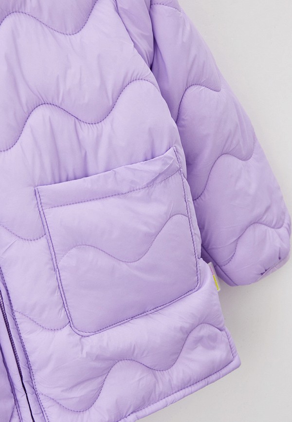 Куртка для девочки утепленная Sela цвет фиолетовый  Фото 3