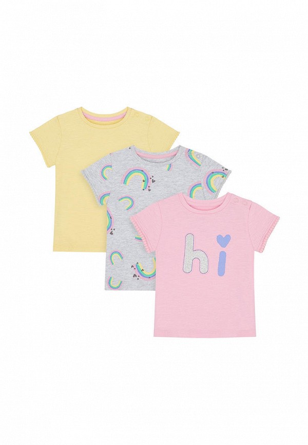 

Футболки 3 шт. Mothercare, Разноцветный