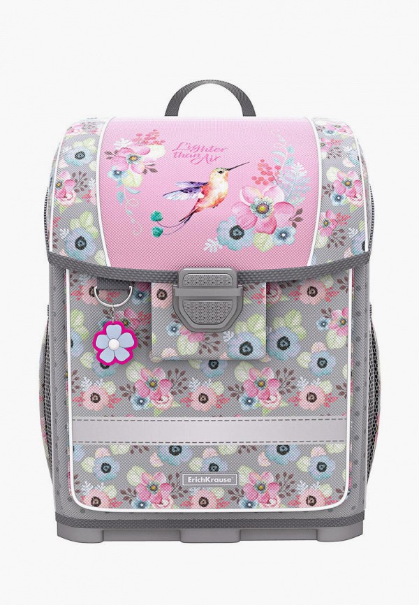 

Рюкзак ErichKrause®, Серый, ErgoLine® c пластиковым дном 16 L Colibri