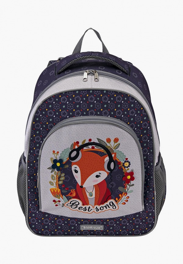 

Рюкзак ErichKrause®, Синий, ErgoLine 15L Music Fox