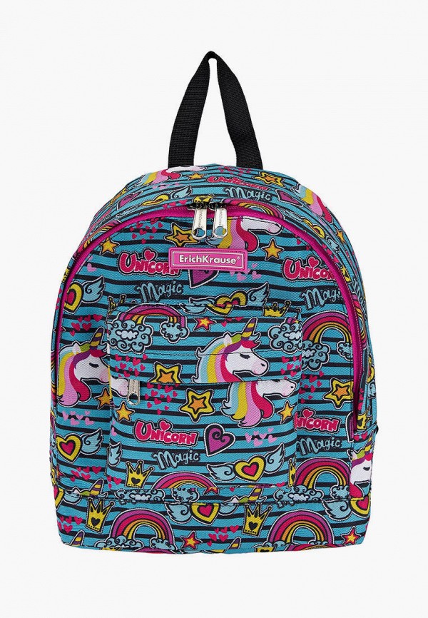 

Рюкзак ErichKrause®, Голубой, EasyLine Mini 6L Unicorns