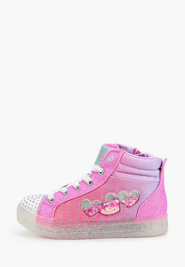 

Кеды Skechers, Розовый, SHUFFLE BRIGHTS 2.0-I HEART
