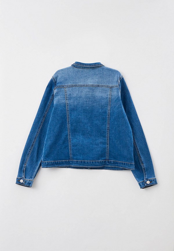 Куртка для девочки джинсовая PlayToday цвет синий  Фото 2