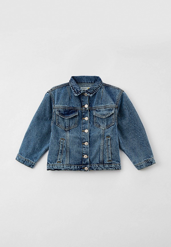 Куртка для девочки джинсовая Sela цвет голубой 