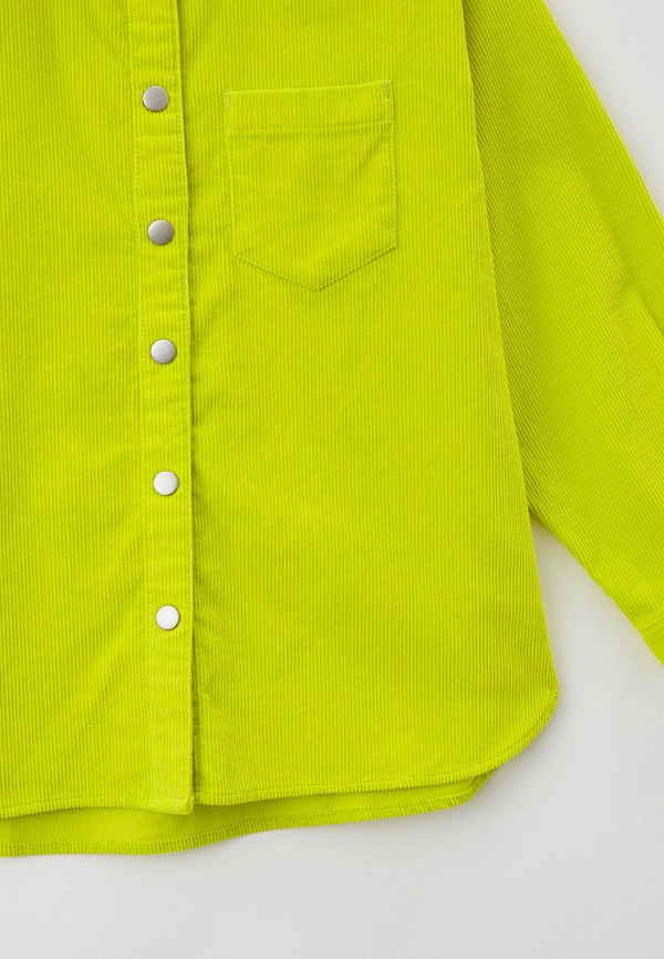Рубашка для девочки Sela цвет зеленый  Фото 3