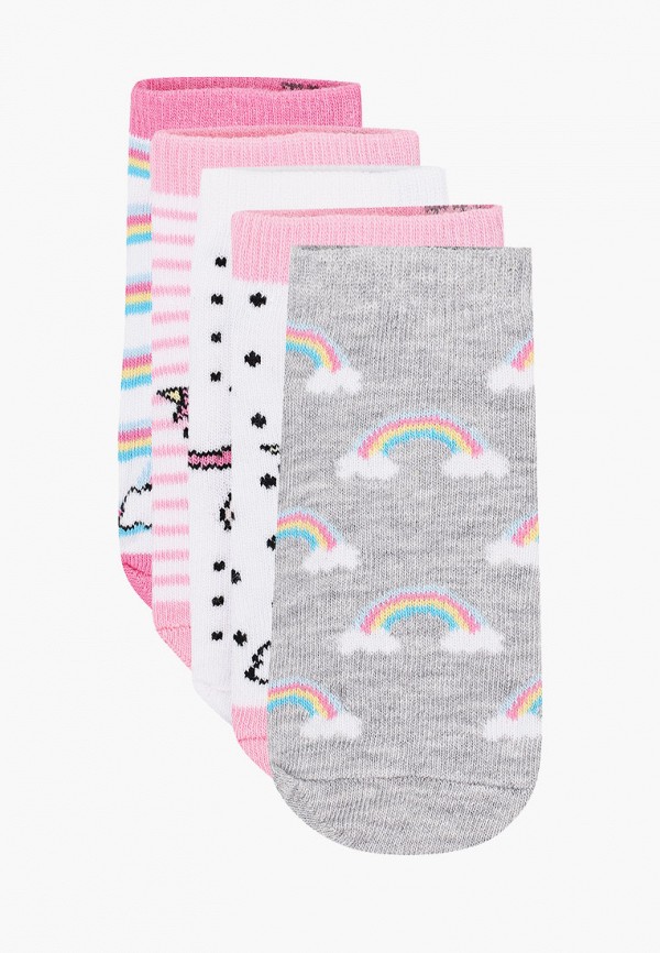 Носки для девочки 5 пар DeFacto цвет разноцветный 