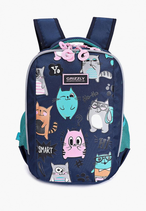 

Рюкзак Grizzly, Синий, Cat Smart