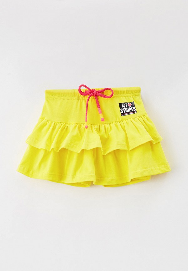 Юбка для девочки-шорты PlayToday цвет желтый 