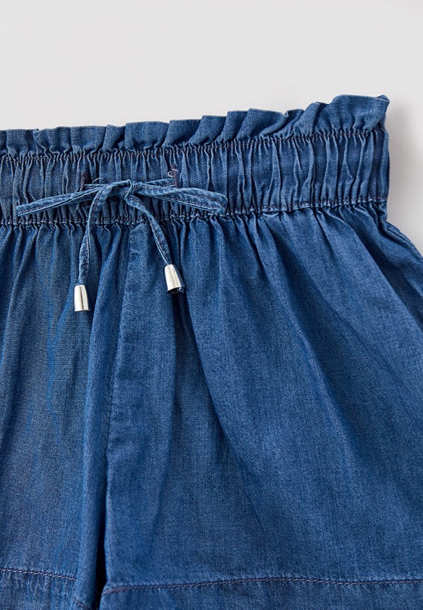Шорты для девочки джинсовые PlayToday цвет синий  Фото 3