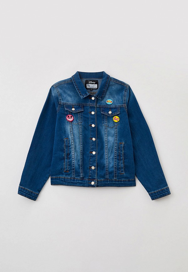 Куртка для девочки джинсовая PlayToday цвет синий 