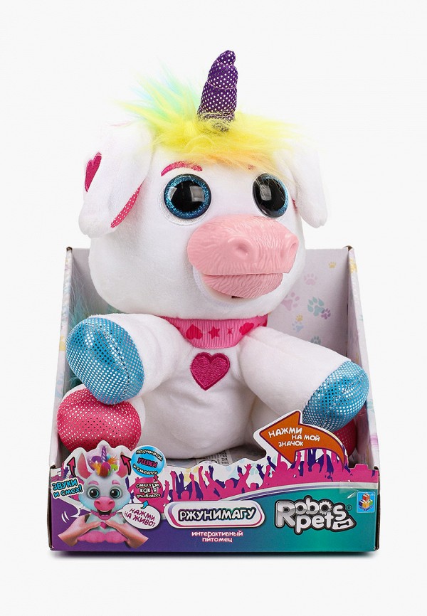 

Игрушка интерактивная Robopets, Белый, мягкая RoboPets, 13х17х22 см