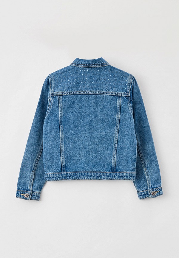 Куртка для девочки джинсовая O'stin цвет синий  Фото 2
