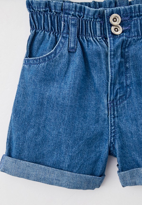 Шорты для девочки джинсовые Sela цвет синий  Фото 3