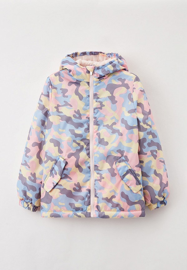 Куртка для девочки утепленная Acoola цвет разноцветный 