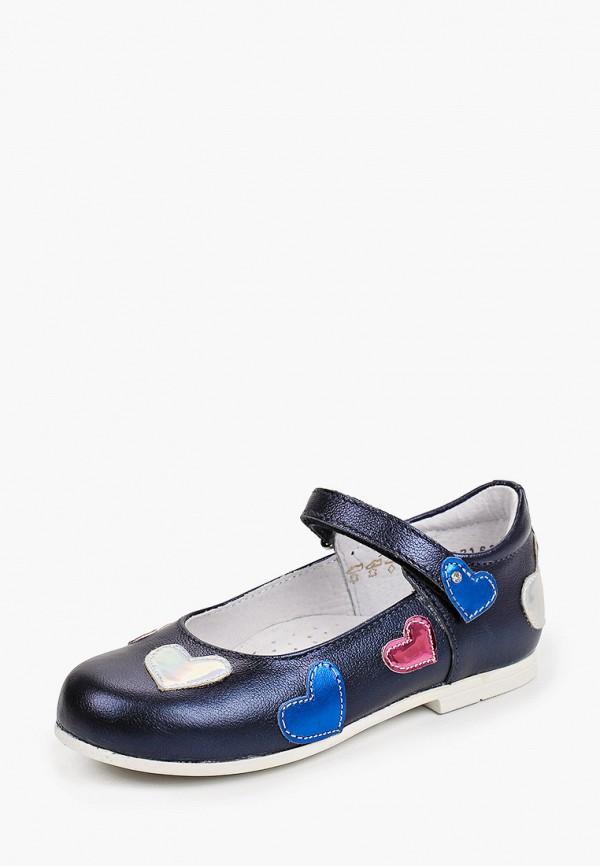 Туфли для девочки Elegami цвет синий  Фото 2