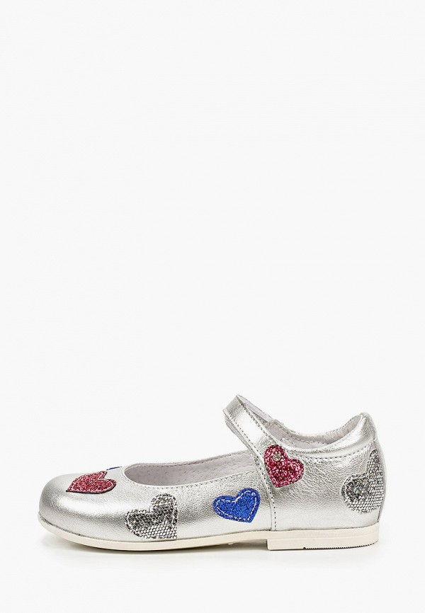 Туфли для девочки Elegami цвет серебряный 