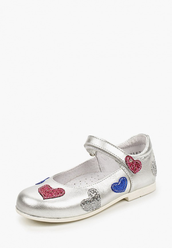Туфли для девочки Elegami цвет серебряный  Фото 2