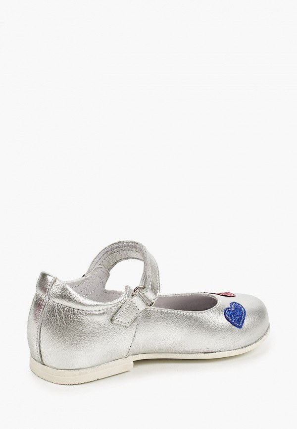 Туфли для девочки Elegami цвет серебряный  Фото 3