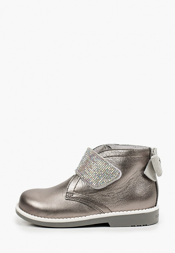Ботинки для девочки Elegami цвет серебряный 