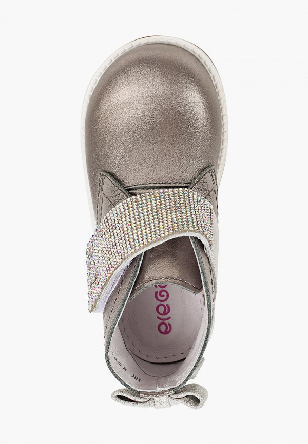 Ботинки для девочки Elegami цвет серебряный  Фото 4