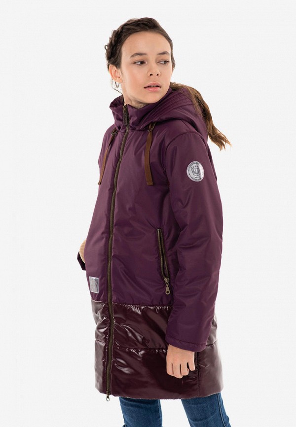 Куртка для девочки утепленная Талви цвет фиолетовый  Фото 3