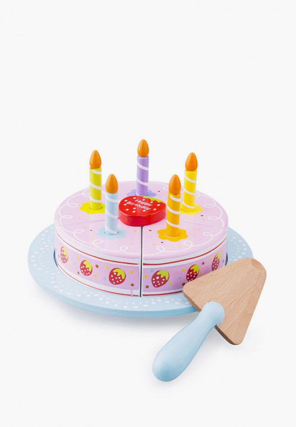

Набор игровой New Classic Toys, Разноцветный, Праздничный торт