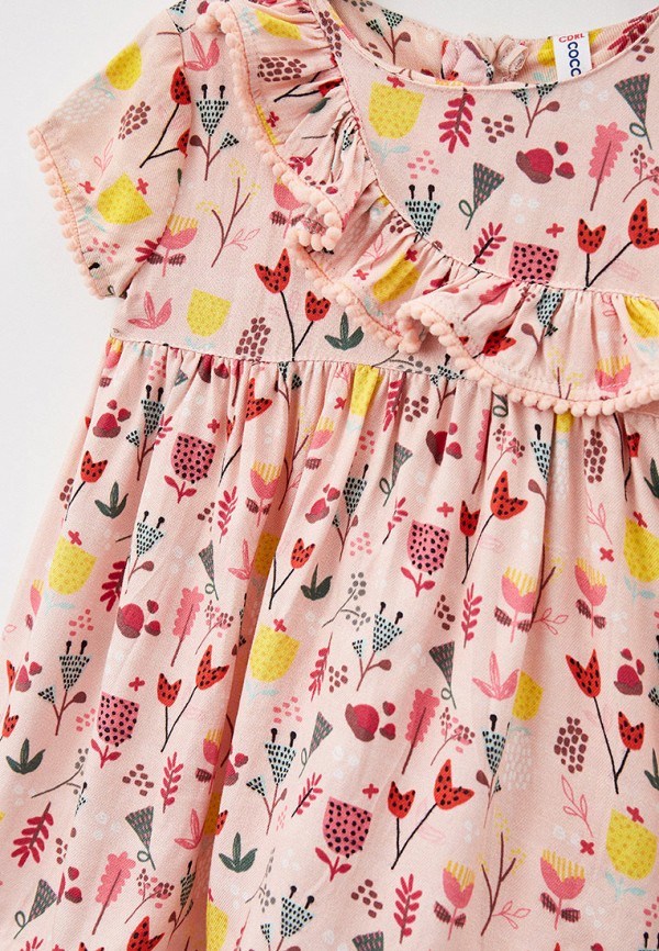 Платья для девочки Coccodrillo цвет розовый  Фото 3