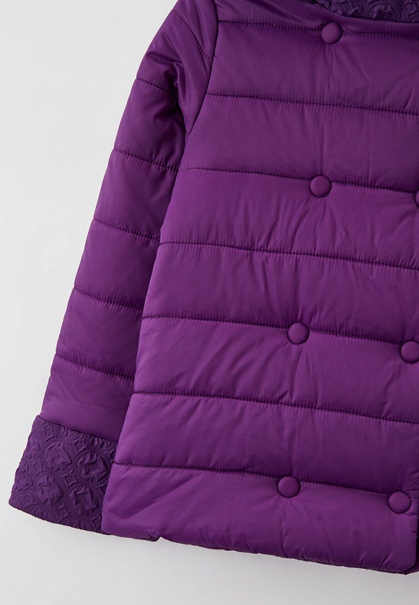 Куртка для девочки утепленная Aviva цвет фиолетовый  Фото 3
