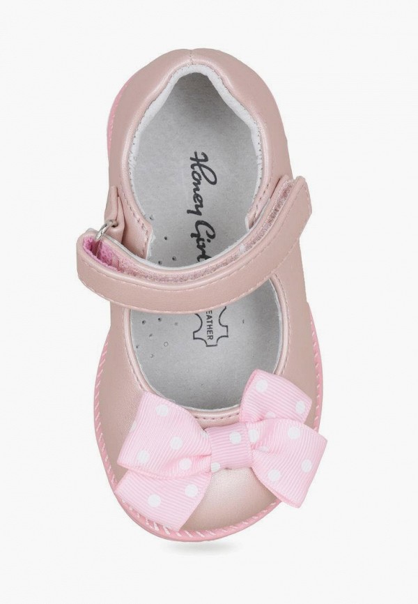 Туфли для девочки Honey Girl цвет розовый  Фото 2