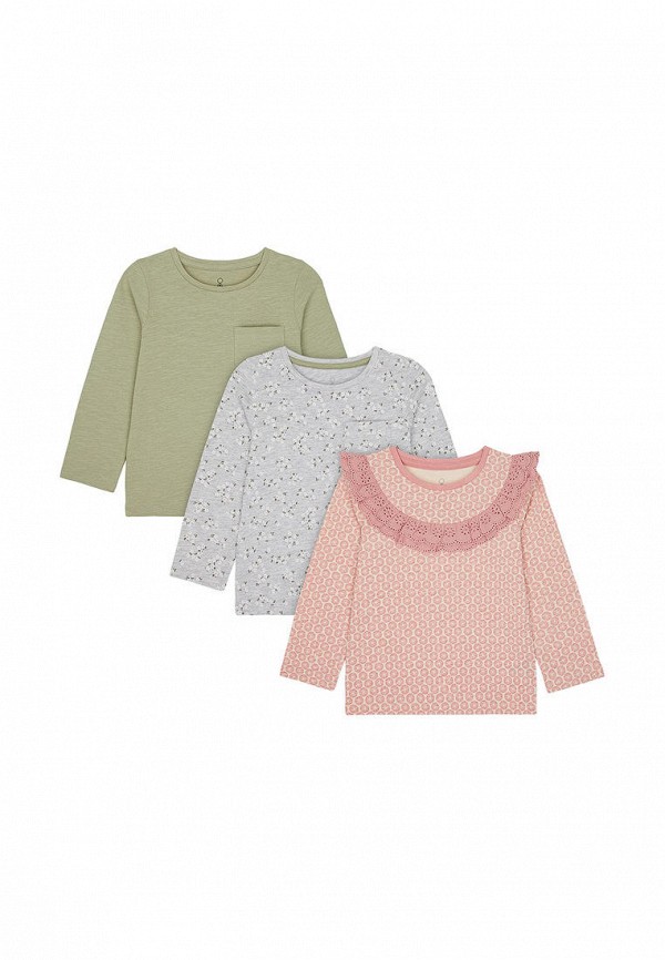 

Лонгсливы 3 шт. Mothercare, Разноцветный