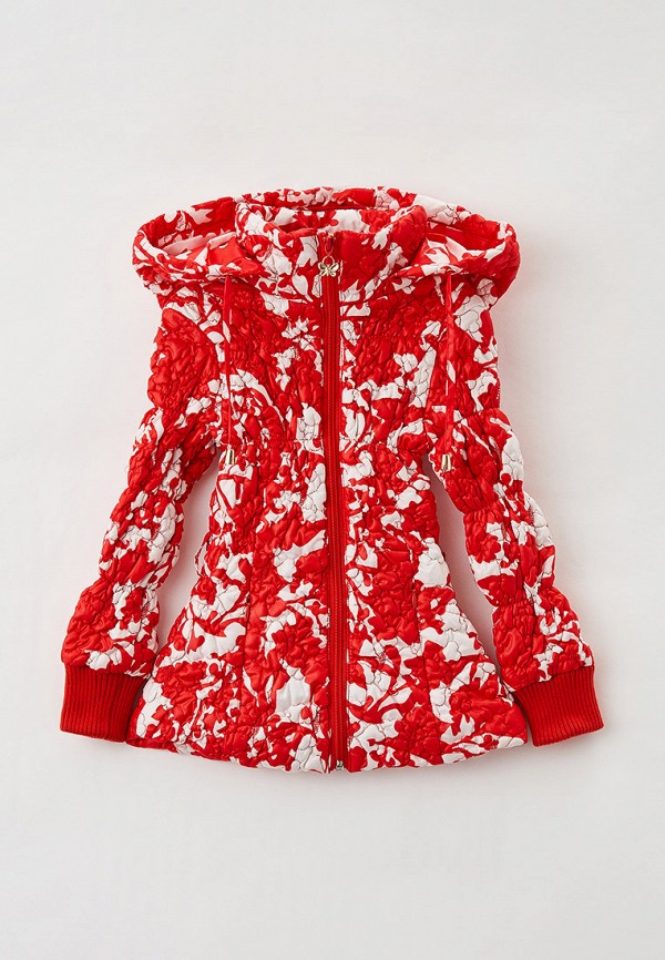 Куртка для девочки утепленная Mes ami цвет красный 