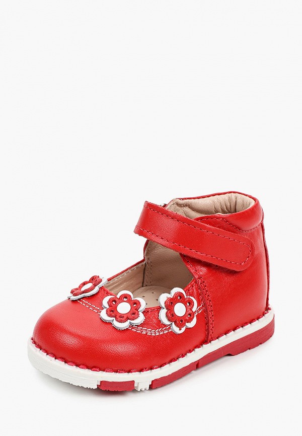 Туфли для девочки Таши Орто цвет красный  Фото 2