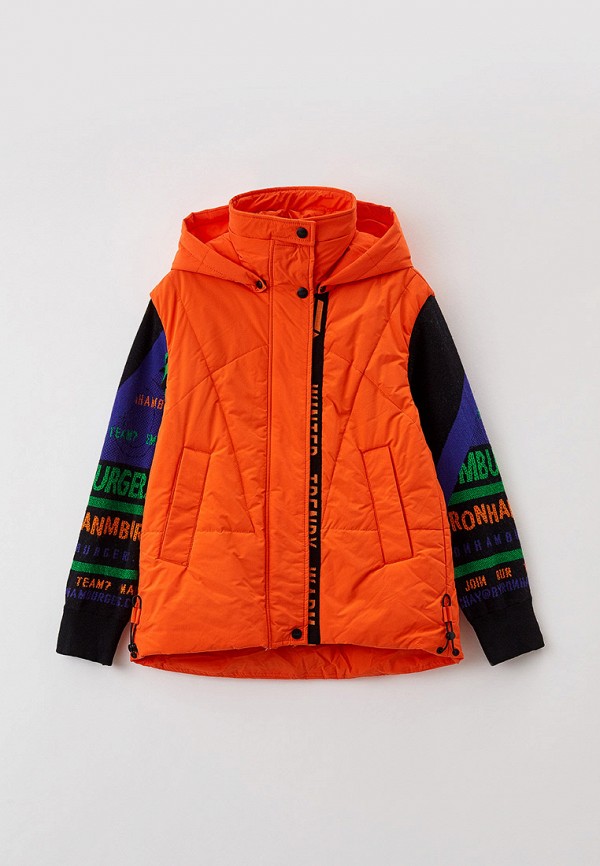 Куртка для девочки утепленная Fobs цвет оранжевый 