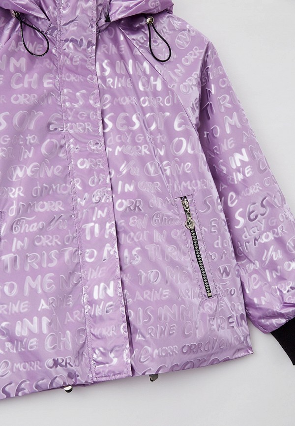Куртка для девочки Fobs цвет фиолетовый  Фото 3