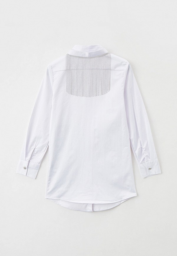 Рубашка для девочки Stefania Pinyagina цвет белый  Фото 2