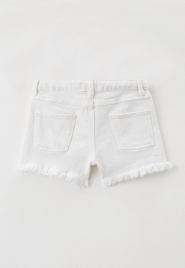 Шорты для девочки джинсовые Sela цвет белый  Фото 2
