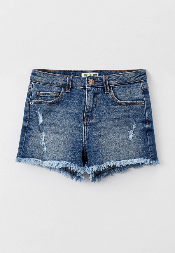 фото Шорты джинсовые sela