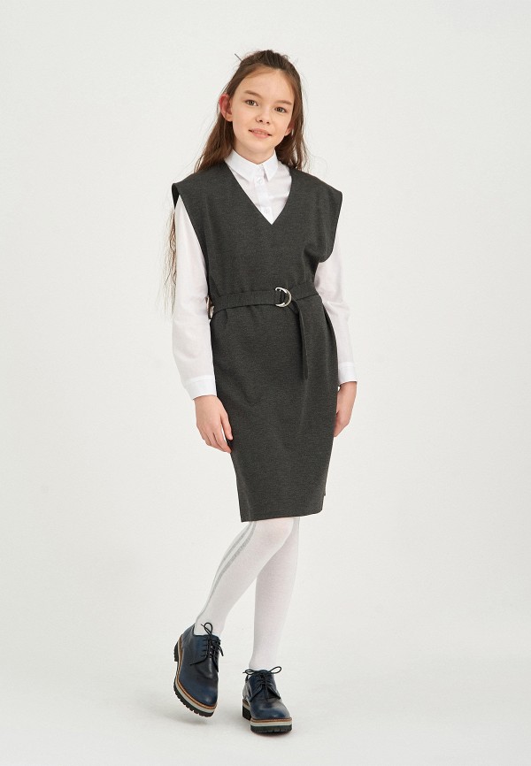 Сарафан Smena серый, размер 170, фото 4