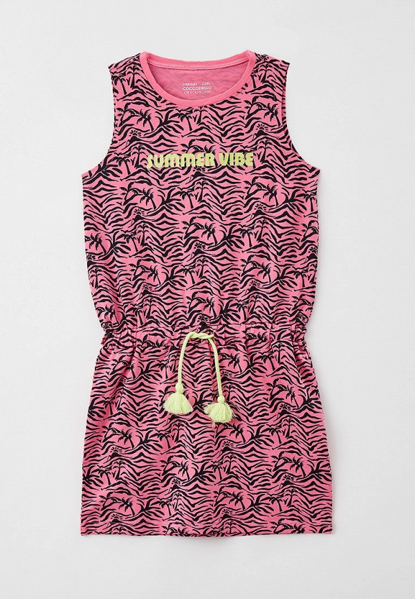 Платья для девочки Coccodrillo цвет розовый 