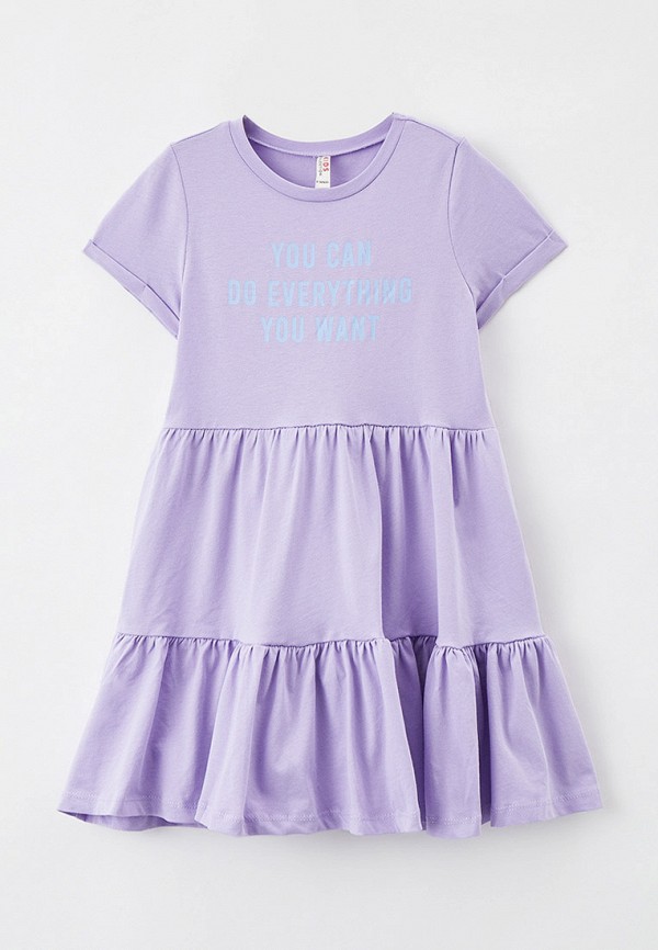 Платья для девочки DeFacto цвет фиолетовый 
