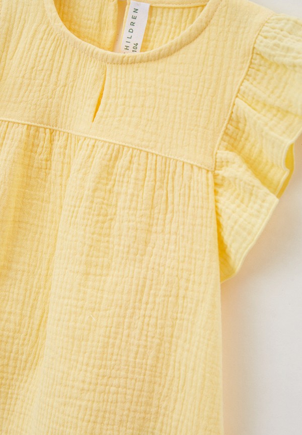 Блуза Ete Children цвет желтый  Фото 3