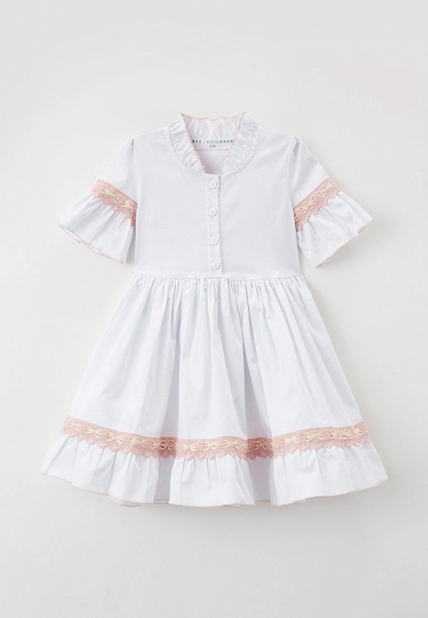 Платья для девочки Ete Children цвет белый 