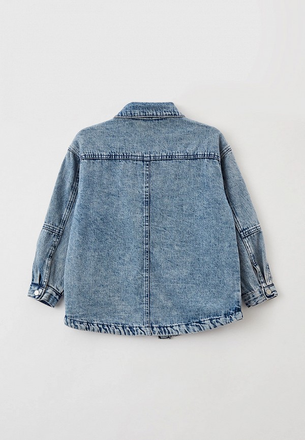 Куртка для девочки джинсовая Sela цвет голубой  Фото 2