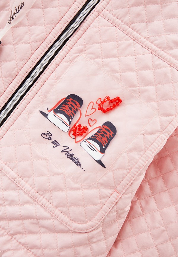 Куртка для девочки утепленная Артус цвет розовый  Фото 3