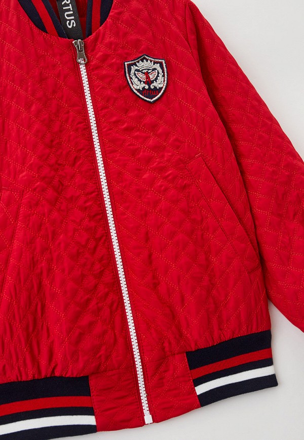 Куртка для девочки утепленная Артус цвет красный  Фото 3