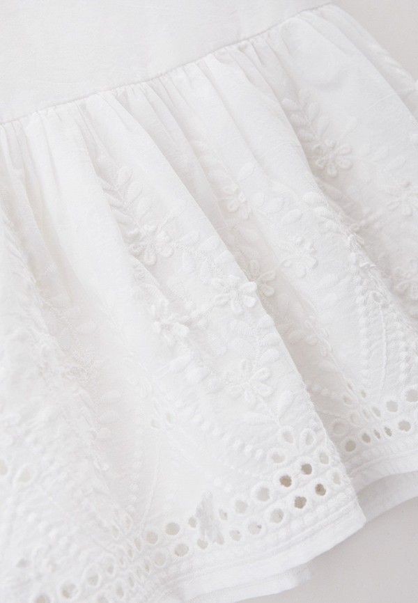 Платья для девочки Coccodrillo цвет белый  Фото 3